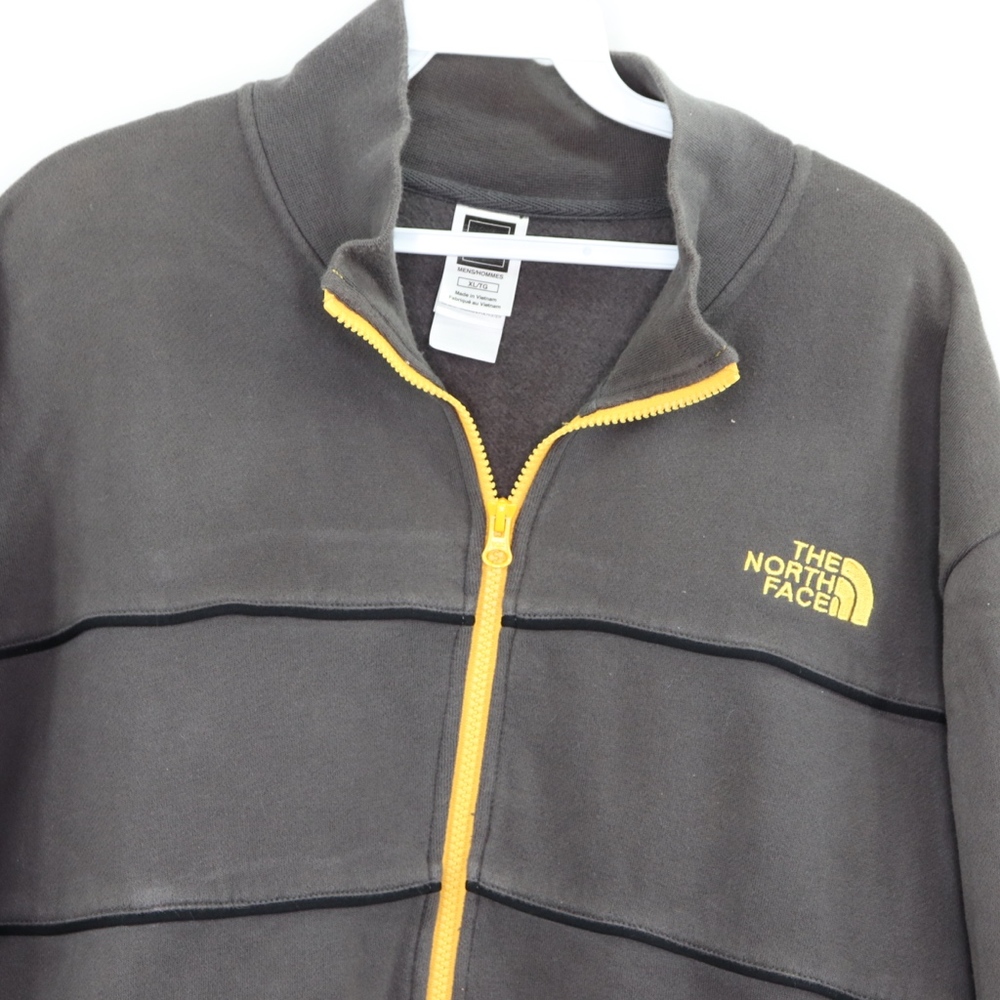 The North Face Mens XL Spell Out Full Zip Jacket - Picture 2 of 8